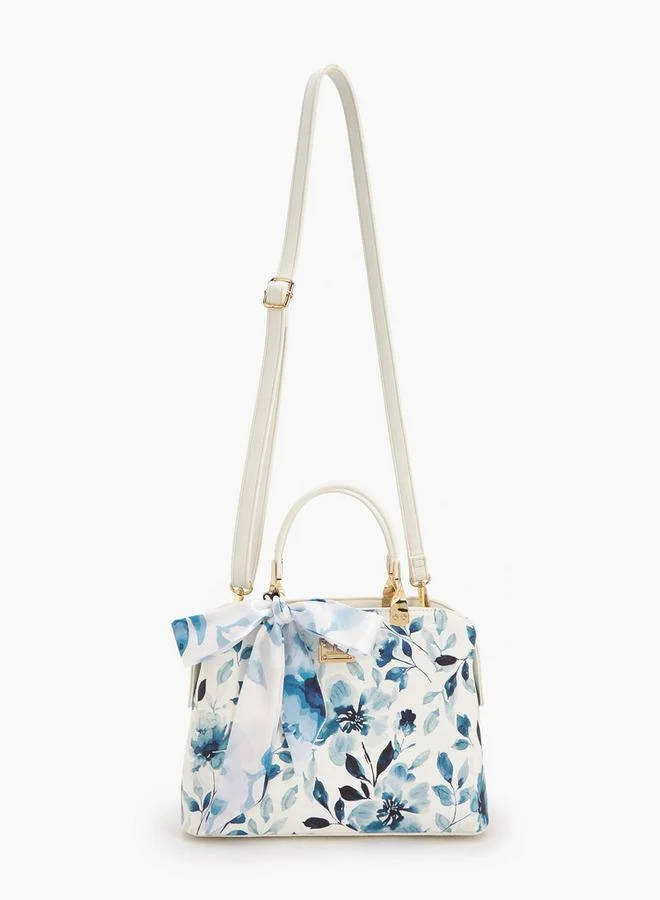 Flora Bella By Shoexpress blue With Matchback Wallet for Women | Best Price UAE